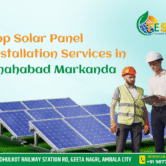 Solar Panel Installation Services in Shahabad Markanda